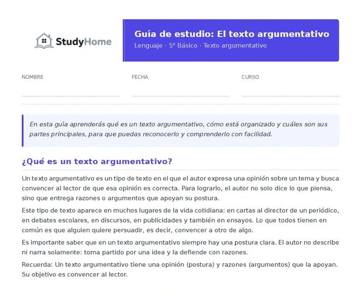 Guía de estudio real